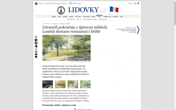 Litomyšl pokračuje s úpravou nábřeží