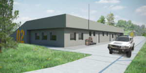 Přesahy střechy chrání před střepinami.