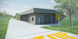 Areál je přísně střežený.