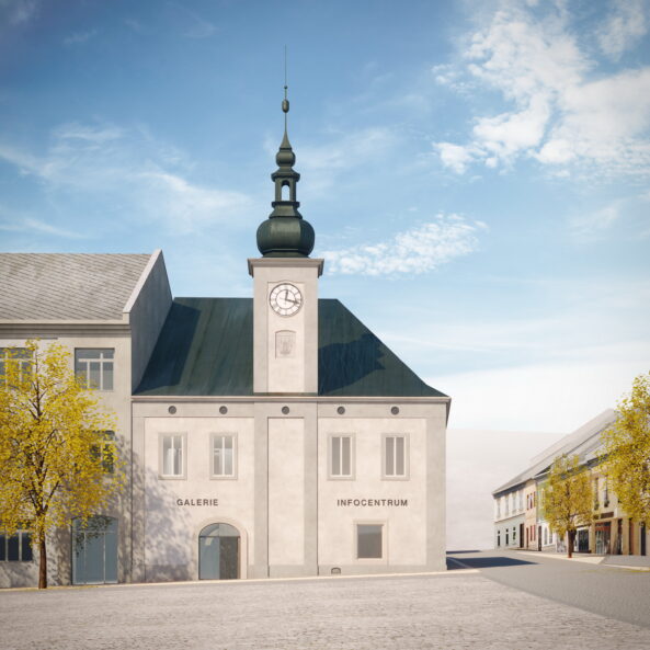 The old Town Hall of Zábřeh