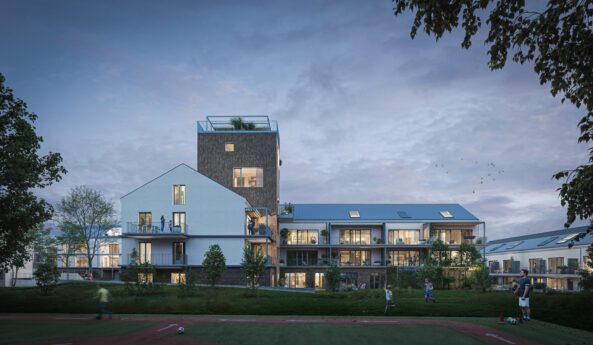 Residential complex in Praha Lochkov